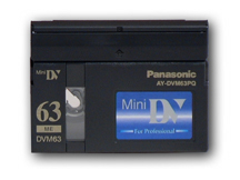 MiniDV video tapes transfer to dvd